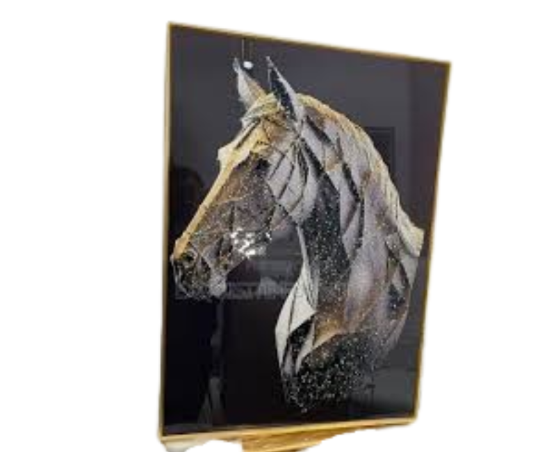 Geometric Horse Portrait
