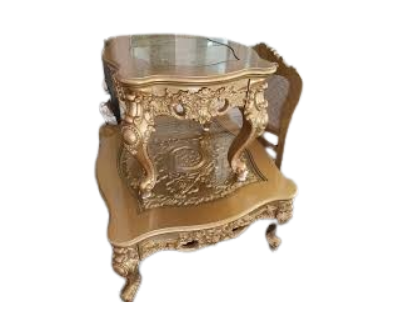 Luxurious royal Center Table with Two Side tools