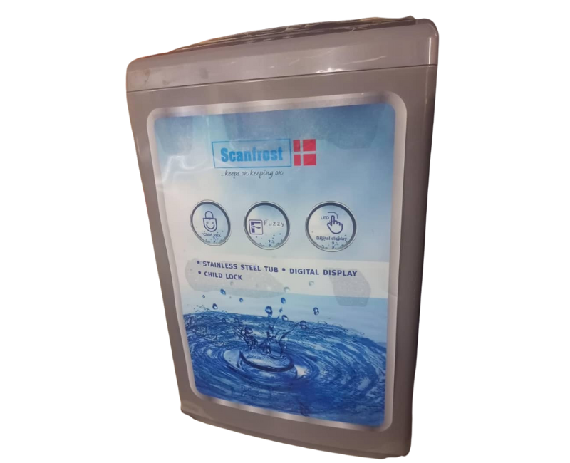 Scanfrost 10kg automatic washing machine SFWMTLXK10