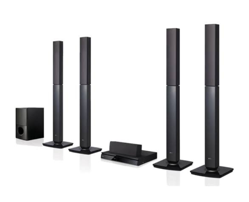 LG 145W DVD HOME THEATER BLUETOOTH AUDIO SYSTEM LHD655BT